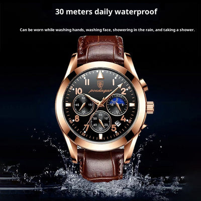 Black Tech Men's Watch Male Student Korean Fashion
