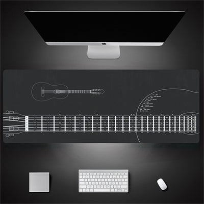 Industrial Style Tech Oversized Seam Keyboard Mouse Desk Pad